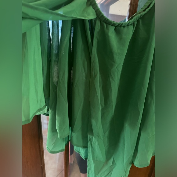 Off the shoulder sheer blouse - Picture 4 of 5